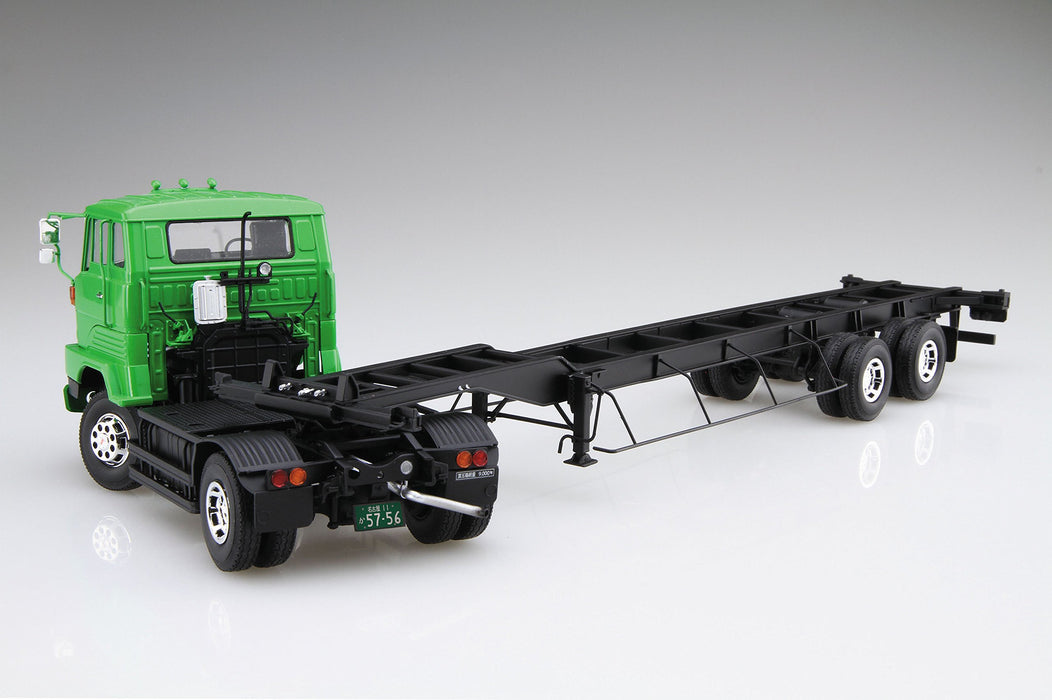 Aoshima Bunka Kyozai 1/32 Heavy Freight Series No.19 Hino He Trailer Plastic Model- Japan Figure Store - #1 Bring To You The Best Japanese Goods