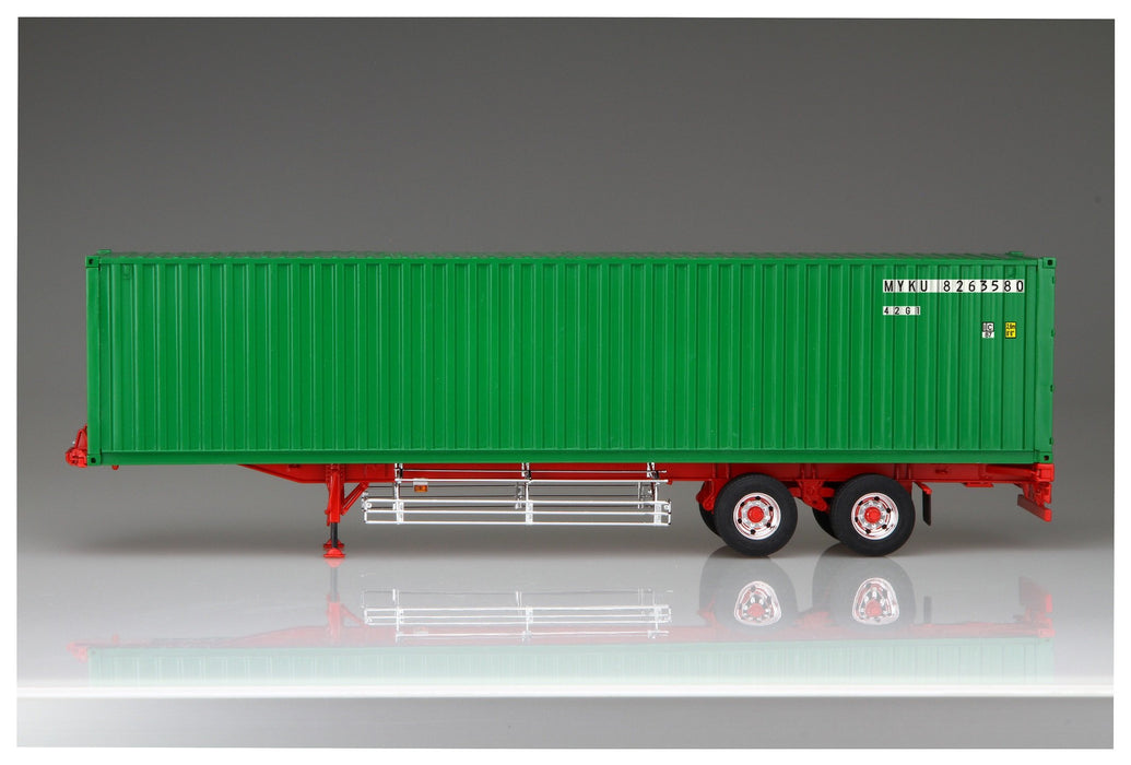 AOSHIMA Heavy Freight 1/32 40 Foot Sea Freight Container 2Axis Plastic Model- Japan Figure Store - #1 Bring To You The Best Japanese Goods