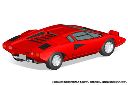 Aoshima 1/32 Lamborghini Countach Lp400 Red Snap Kit Plastic Model Japan- Japan Figure Store - #1 Bring To You The Best Japanese Goods