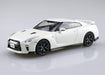 AOSHIMA 56394 07-B Nissan Gt-R Brilliant White Pearl 1/32 Scale Pre-Painted Snap-Fit Kit- Japan Figure Store - #1 Bring To You The Best Japanese Goods