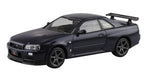 AOSHIMA The Snap Kit 1/32 Nissan R34 Skyline Gt-R Midnight Purple Lll Plastic Model- Japan Figure Store - #1 Bring To You The Best Japanese Goods