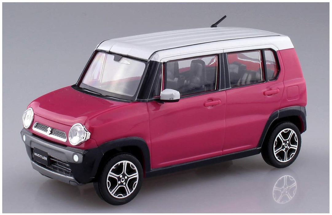 AOSHIMA 54154 Suzuki Hustler Candy Pink Metallic 1/32 Pre-Painted Pre Order- Japan Figure Store - #1 Bring To You The Best Japanese Goods