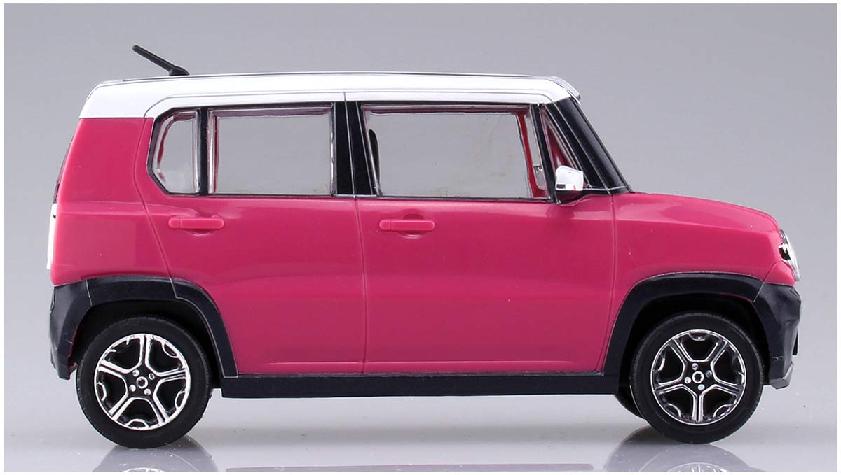 AOSHIMA 54154 Suzuki Hustler Candy Pink Metallic 1/32 Pre-Painted Pre Order- Japan Figure Store - #1 Bring To You The Best Japanese Goods