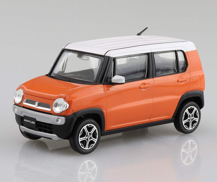 Aoshima Bunka Kyozai 1/32 The Snap Kit Series Suzuki Hustler Passion Orange Color Coded Plastic Model 01-C- Japan Figure Store - #1 Bring To You The Best Japanese Goods