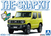 AOSHIMA 57766 08-A Suzuki Jimny Kinetic Yellow 1/32 Scale Pre-Painted Snap-Fit Kit- Japan Figure Store - #1 Bring To You The Best Japanese Goods