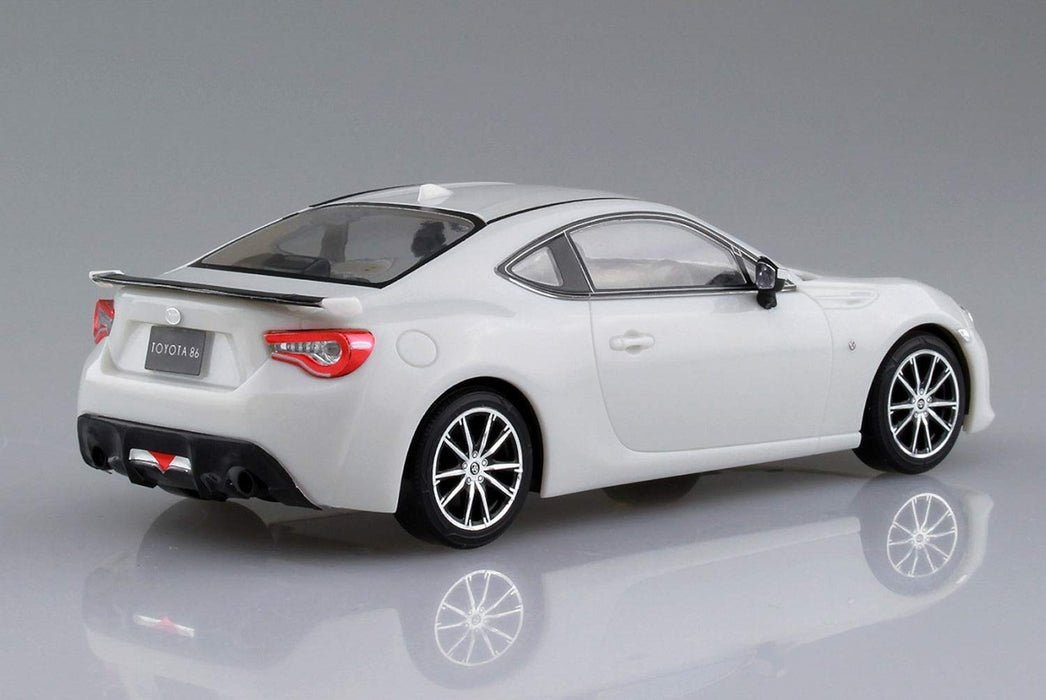 AOSHIMA 54185 Toyota 86 Crystal White Pearl 1/32 Pre-Painted Snap-Fit Kit- Japan Figure Store - #1 Bring To You The Best Japanese Goods