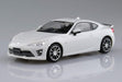 AOSHIMA 54185 Toyota 86 Crystal White Pearl 1/32 Pre-Painted Snap-Fit Kit- Japan Figure Store - #1 Bring To You The Best Japanese Goods
