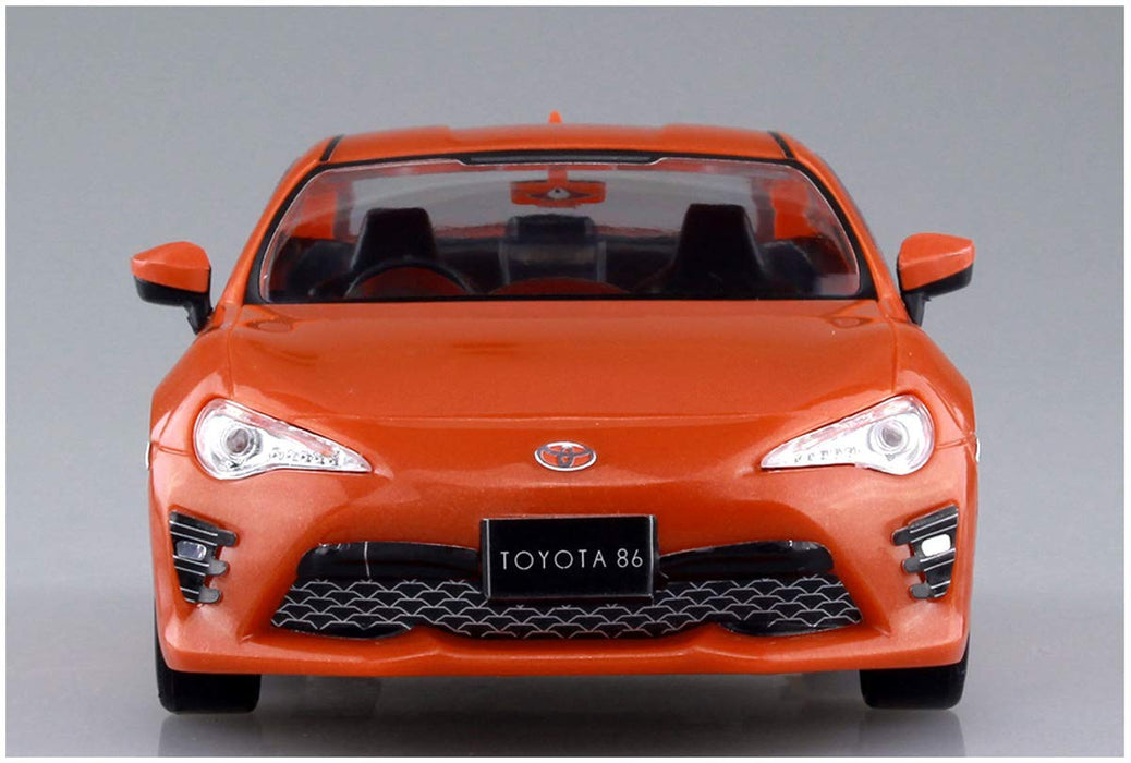 AOSHIMA 54192 Toyota 86 Orange Metallic 1/32 Pre-Painted Snap-Fit Kit- Japan Figure Store - #1 Bring To You The Best Japanese Goods