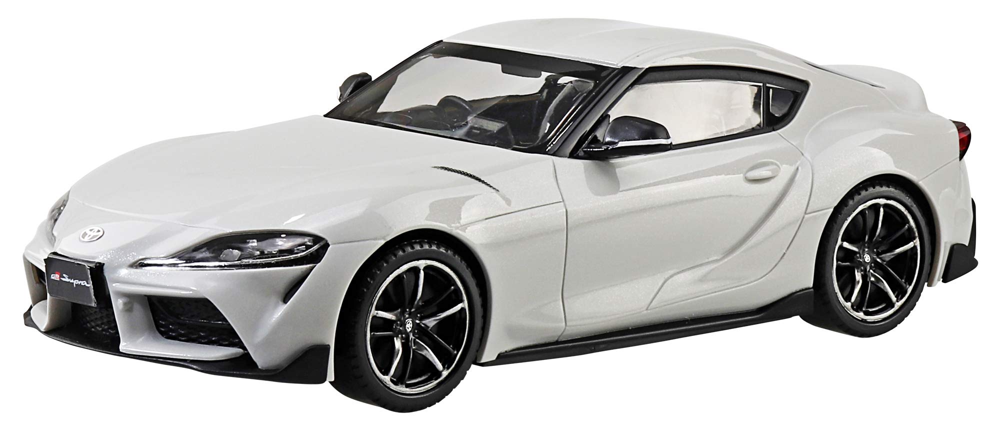 AOSHIMA The Snap Kit 1/32 Toyota Gr Supra White Metallic Plastic Model- Japan Figure Store - #1 Bring To You The Best Japanese Goods