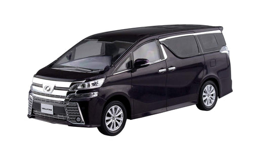 AOSHIMA 56325 Toyota Vellfire Burning Black Crystal Shine Glass Flake 1/32 Scale Pre-Painted Snap-Fit Kit- Japan Figure Store - #1 Bring To You The Best Japanese Goods