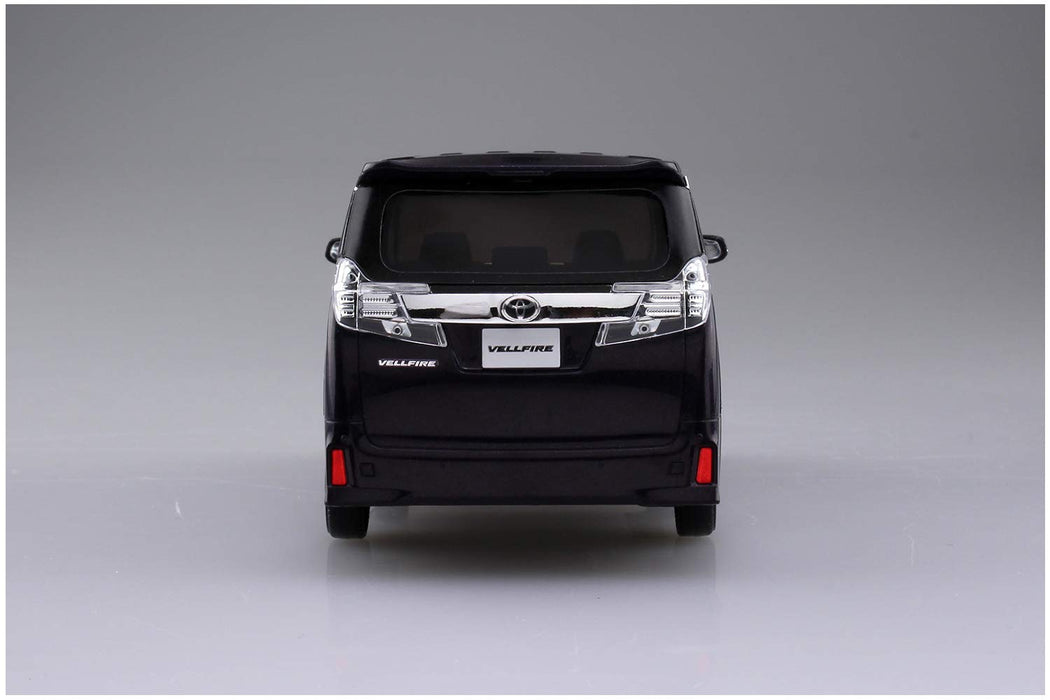 AOSHIMA 56325 Toyota Vellfire Burning Black Crystal Shine Glass Flake 1/32 Scale Pre-Painted Snap-Fit Kit- Japan Figure Store - #1 Bring To You The Best Japanese Goods