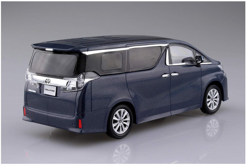 AOSHIMA 56332 Toyota Vellfire Grayish Blue Mica Metallic 1/32 Scale Pre-Painted Snap-Fit Kit- Japan Figure Store - #1 Bring To You The Best Japanese Goods