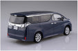 AOSHIMA 56332 Toyota Vellfire Grayish Blue Mica Metallic 1/32 Scale Pre-Painted Snap-Fit Kit- Japan Figure Store - #1 Bring To You The Best Japanese Goods