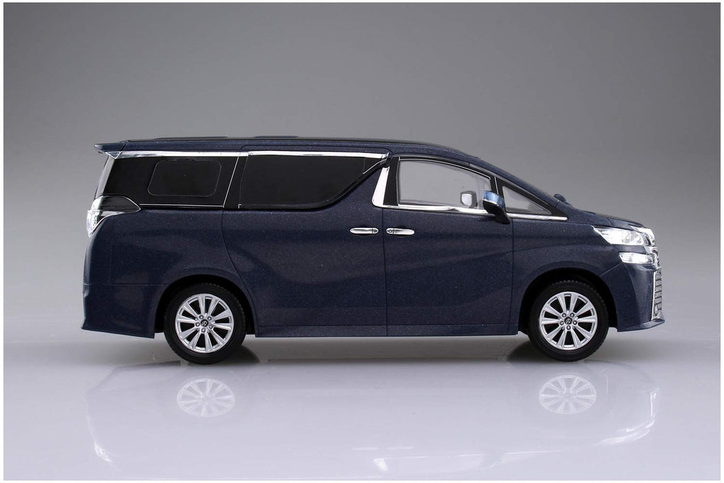 AOSHIMA 56332 Toyota Vellfire Grayish Blue Mica Metallic 1/32 Scale Pre-Painted Snap-Fit Kit- Japan Figure Store - #1 Bring To You The Best Japanese Goods