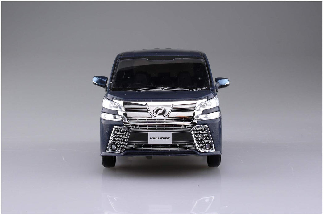 AOSHIMA 56332 Toyota Vellfire Grayish Blue Mica Metallic 1/32 Scale Pre-Painted Snap-Fit Kit- Japan Figure Store - #1 Bring To You The Best Japanese Goods