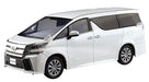 Aoshima Bunka Kyozai 1/32 The Snap Kit Series Toyota Vellfire White Pearl Crystal Shine Color Coded Plastic Model 04A- Japan Figure Store - #1 Bring To You The Best Japanese Goods