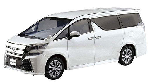 Aoshima Bunka Kyozai 1/32 The Snap Kit Series Toyota Vellfire White Pearl Crystal Shine Color Coded Plastic Model 04A- Japan Figure Store - #1 Bring To You The Best Japanese Goods