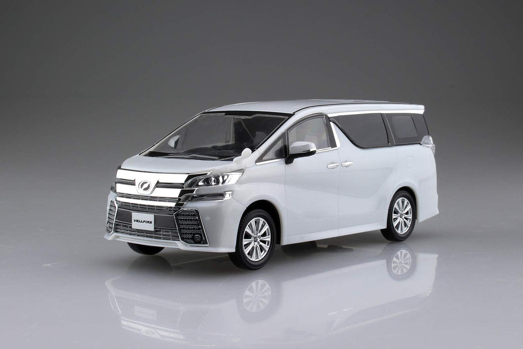 Aoshima Bunka Kyozai 1/32 The Snap Kit Series Toyota Vellfire White Pearl Crystal Shine Color Coded Plastic Model 04A- Japan Figure Store - #1 Bring To You The Best Japanese Goods