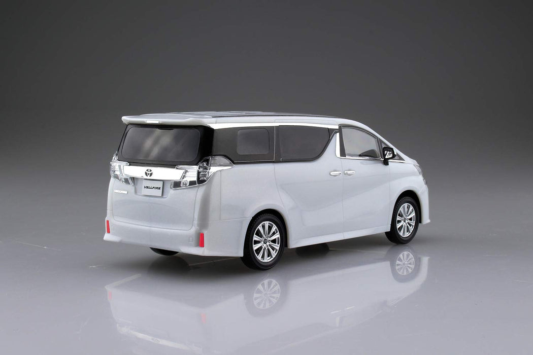 Aoshima Bunka Kyozai 1/32 The Snap Kit Series Toyota Vellfire White Pearl Crystal Shine Color Coded Plastic Model 04A- Japan Figure Store - #1 Bring To You The Best Japanese Goods