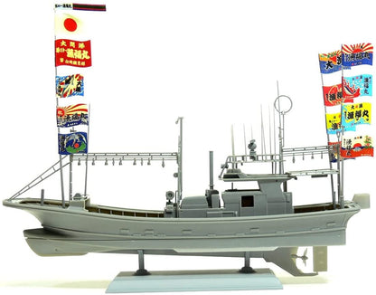 Aoshima Bunka Kyozai 1/64 Fishing Boat No.02 Oma Tuna Pole-And-Line Fishing Boat No. 31 Gyofuku Maru Full Hull Model- Japan Figure Store - #1 Bring To You The Best Japanese Goods
