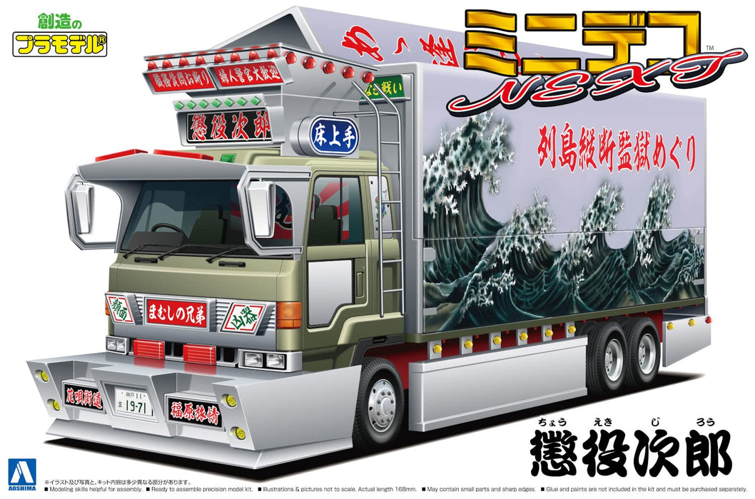 AOSHIMA Decoration Truck 1/64 Mini Deco Next No.5 Choueki Jirou Large Wing Plastic Model- Japan Figure Store - #1 Bring To You The Best Japanese Goods