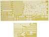 AOSHIMA 10310 Us Aircraft Carrier Wasp Photo Etched Parts 1/700 Scale- Japan Figure Store - #1 Bring To You The Best Japanese Goods