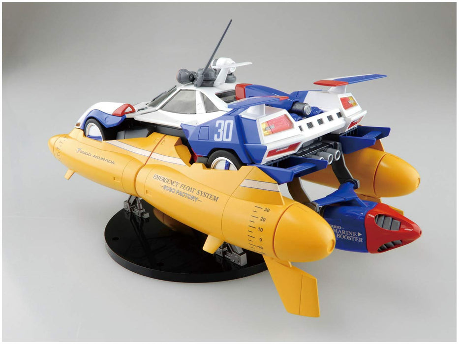 AOSHIMA Cyber Formula 1/24 Sugo Asurada G.S.X Marine Mode Plastic- Japan Figure Store - #1 Bring To You The Best Japanese Goods