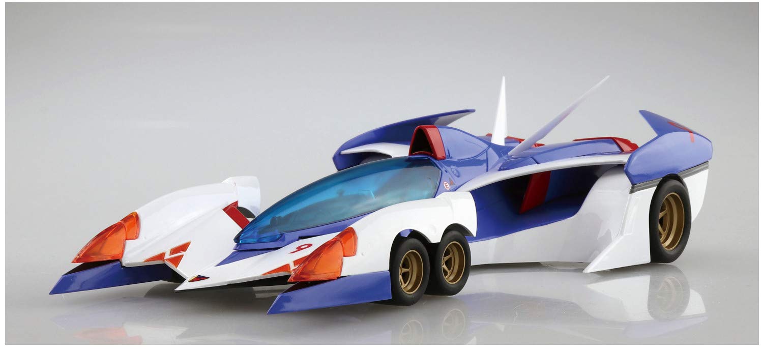 Aoshima Bunka Kyozai Cyber Formula No.4 Garland Sf-03 Sf-03/G Circuit Mode/Boost Mode 1/24 Scale Plastic Model- Japan Figure Store - #1 Bring To You The Best Japanese Goods