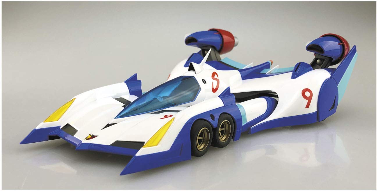 AOSHIMA Cyber Formula 1/24 V Asurada Akf-0 Aero Mode / Aero Boost Mode / Spiral Boost Mode Plastic Model- Japan Figure Store - #1 Bring To You The Best Japanese Goods