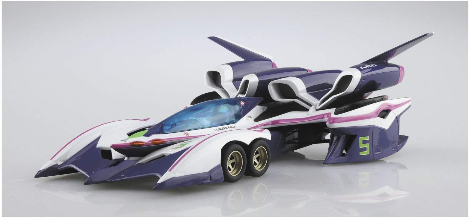 AOSHIMA 1/24 Cyber Formula No.7 Ogre An-21 Aero Boost Mode/Super Aero Boost Mode Plastic Model- Japan Figure Store - #1 Bring To You The Best Japanese Goods