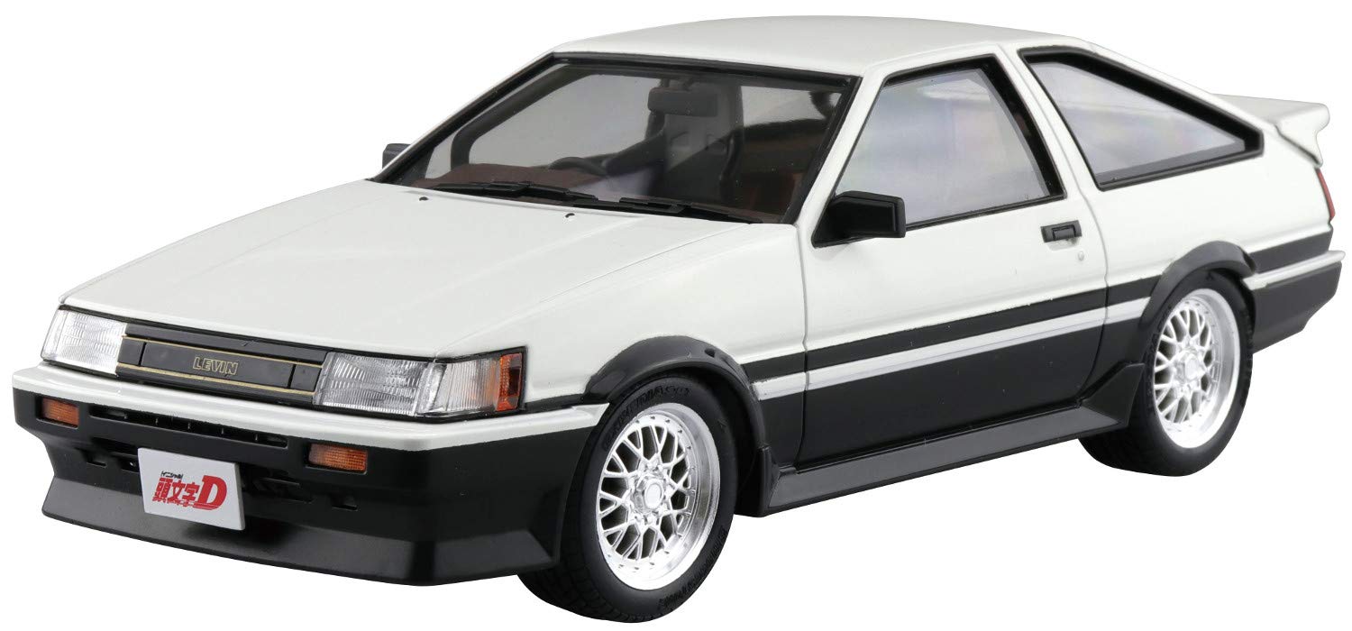 AOSHIMA 57360 Initial D No.13 Wataru Akiyama Ae86 Levin 1/24 Scale Kit- Japan Figure Store - #1 Bring To You The Best Japanese Goods