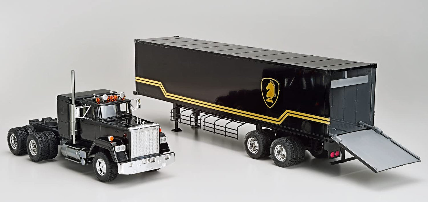Aoshima Bunka Kyozai Movie Mecha Series Kr-05 Knight Rider Knight Foundation Trailer 1/28 Scale Plastic Model- Japan Figure Store - #1 Bring To You The Best Japanese Goods