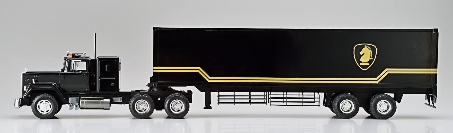 Aoshima Bunka Kyozai Movie Mecha Series Kr-05 Knight Rider Knight Foundation Trailer 1/28 Scale Plastic Model- Japan Figure Store - #1 Bring To You The Best Japanese Goods