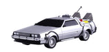 AOSHIMA Back To The Future 1/43 Pull Back Delorean Part I Plastic Model- Japan Figure Store - #1 Bring To You The Best Japanese Goods