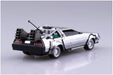 AOSHIMA Back To The Future 1/43 Pull Back Delorean Part I Plastic Model- Japan Figure Store - #1 Bring To You The Best Japanese Goods