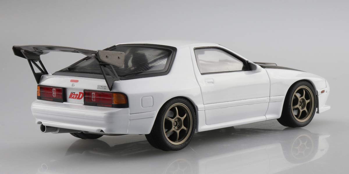 Aoshima Bunka Kyozai Prepainted Model Series Initial D Ryosuke Takahashi Fc3S Rx-7 Volume 41 Hakone Showdown Specification 1/24 Scale Painted Plastic Model I-03- Japan Figure Store - #1 Bring To You The Best Japanese Goods