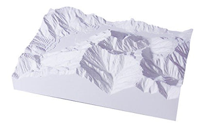 AOSHIMA Yamanami Northern Alps 1/50000 Kamikochi And Kasumizawadake- Japan Figure Store - #1 Bring To You The Best Japanese Goods