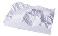AOSHIMA Yamanami Northern Alps 1/50000 Kamikochi And Kasumizawadake- Japan Figure Store - #1 Bring To You The Best Japanese Goods