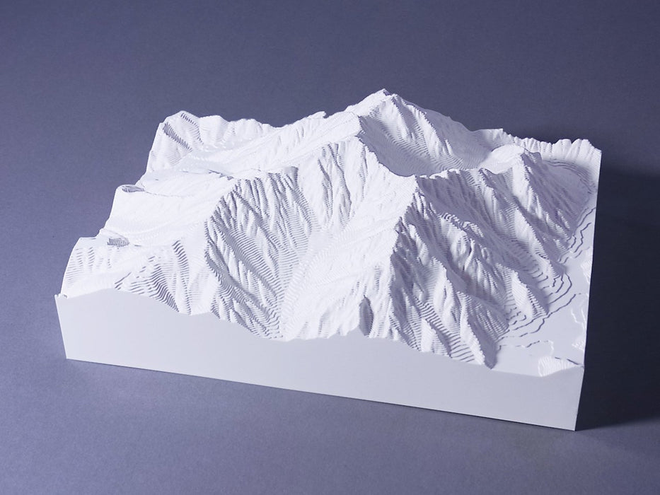 AOSHIMA Yamanami Northern Alps 1/50000 Hotakadake And Myoujindake- Japan Figure Store - #1 Bring To You The Best Japanese Goods
