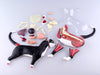 Aoshima Bunka Kyozai Skynet 3D Puzzle 4D Vision Animal Anatomy No.29 Cat Anatomy Model Black/White- Japan Figure Store - #1 Bring To You The Best Japanese Goods