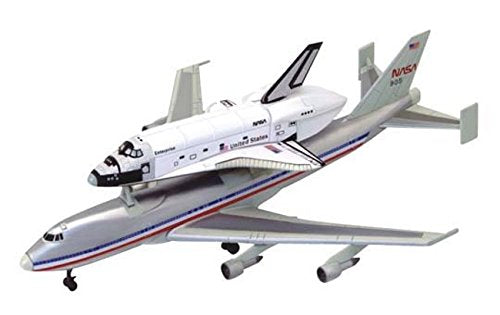 AOSHIMA 4D Puzzle 1/450 Space Shuttle And 747 Plastic Model- Japan Figure Store - #1 Bring To You The Best Japanese Goods