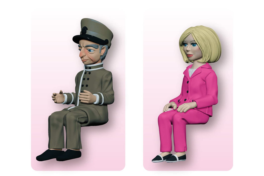 Aoshima Bunka Kyozai Thunderbird No.16 Fab1 Lady Penelope Parker With Resin Figure 1/32 Scale Plastic Model- Japan Figure Store - #1 Bring To You The Best Japanese Goods