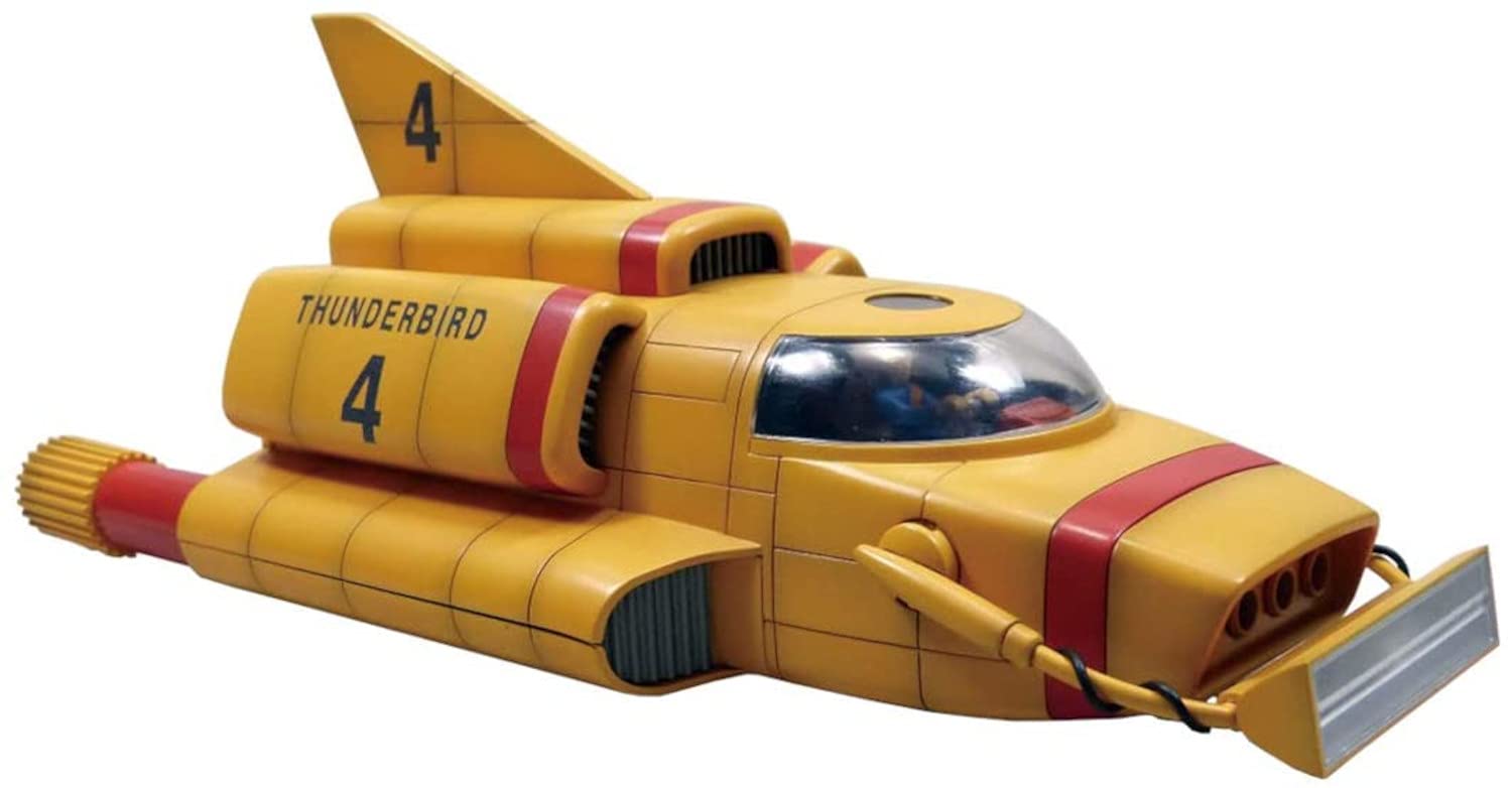 AOSHIMA Thunderbirds 1/48 Thunderbird No.4 Plastic Model- Japan Figure Store - #1 Bring To You The Best Japanese Goods