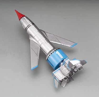 AOSHIMA Thunderbirds 1/350 Thunderbird 1 & Launch Bay Plastic Model- Japan Figure Store - #1 Bring To You The Best Japanese Goods