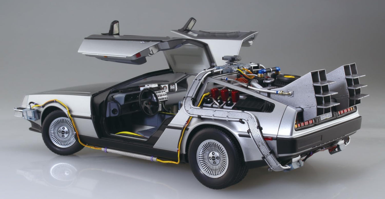 Aoshima Bunka Kyozaisha 1/24 BT-01 Back To The Future Time Machine Model- Japan Figure Store - #1 Bring To You The Best Japanese Goods