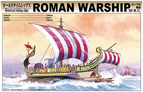 Aoshima 43165 Historical Sailing Ships Roma Warship Japanese Non-Scale Ship- Japan Figure Store - #1 Bring To You The Best Japanese Goods