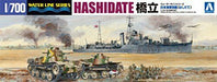 Aoshima Ijn Gunboat Hashidate 1/700 Scale Plastic Model Kit