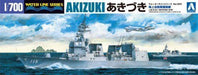 Aoshima J.m.s.d.f Defense Ship Akizuki Dd-115 Plastic Model Kit