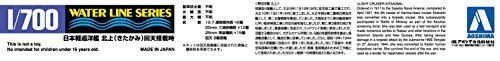 Aoshima Japanese Light Cruiser Kitakami Kaiten Carrier Plastic Model Kit