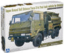 Aoshima Jgsdf 3 1/2t Fuel Tank Car For Aviation 1/72 Scale Plastic Model Kit
